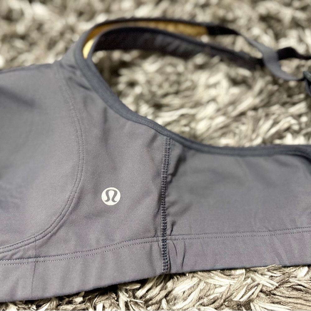 Lululemon Gray Sports Bra - Picture 5 of 7